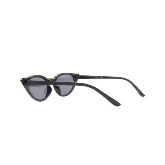 Women Retro 1950s Cat Eye Sunglasses P2457 BKSM - Picture 4 of 4